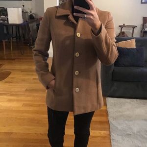 COACH Camel Winter Coat